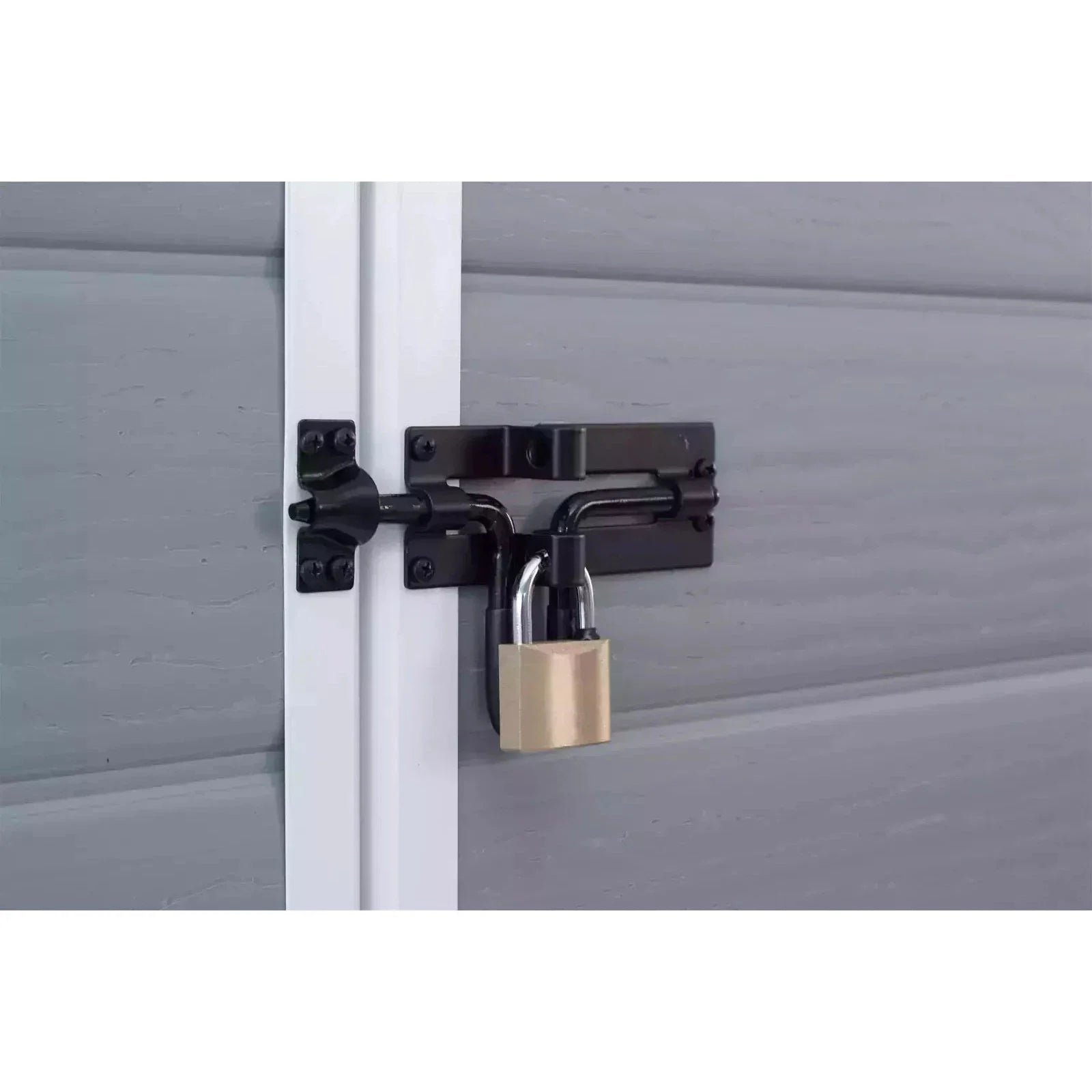 Keter 6′ x 5′ Manor Plastic Garden Storage Shed – Grey - Image 20