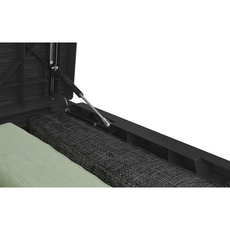 Keter Java 870 Litre Plastic Storage Box - Grey - Image 3