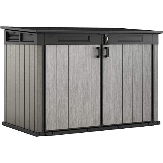 Keter 6′ x 3′ Oakland Grande Store Heavy Duty Plastic Shed – Grey