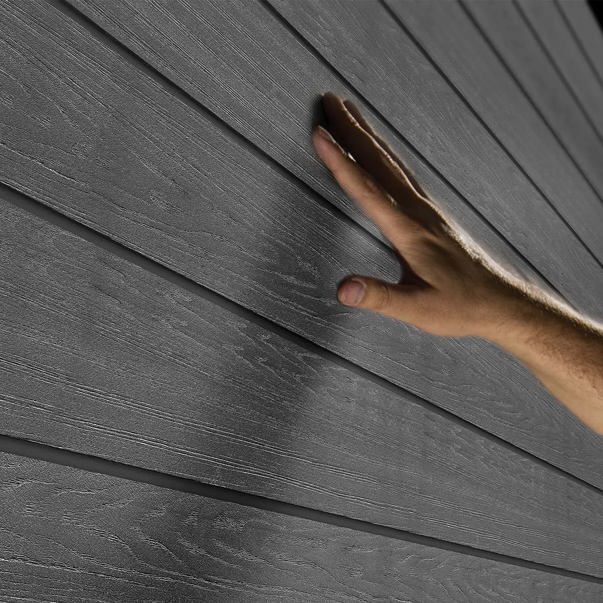 Keter 9’x 7′ Cortina Heavy Duty Plastic Pent Shed – Dark Grey - Image 4