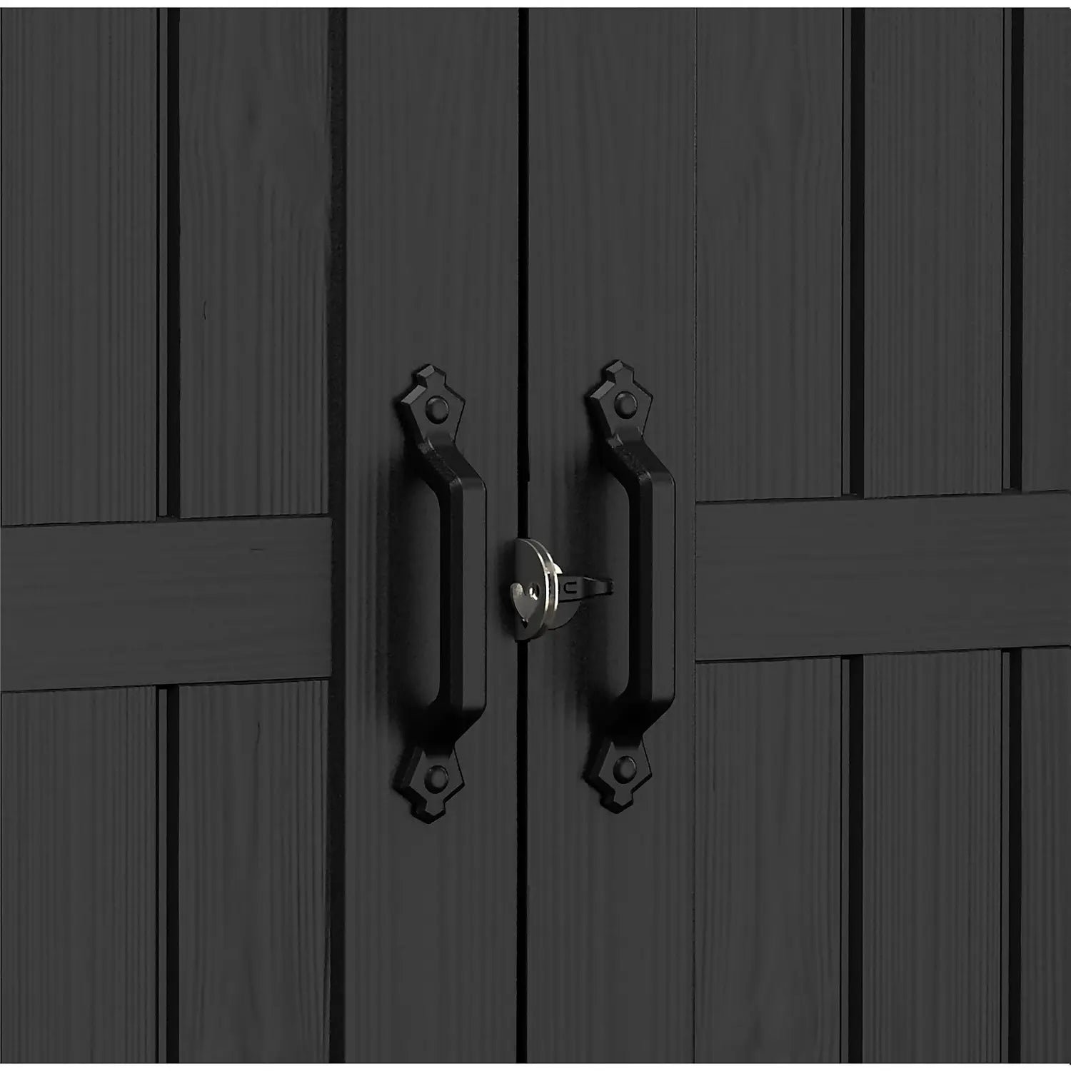 Keter 7.5’x7′ Premier Heavy Duty Plastic Shed – Grey - Image 3