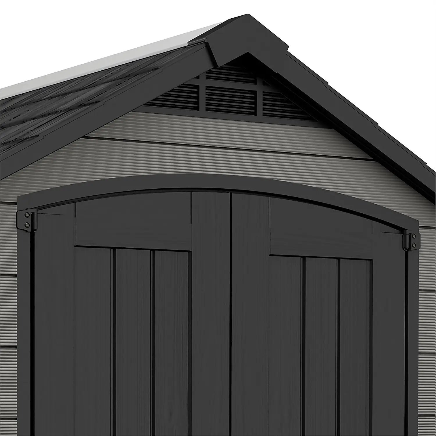 Keter 7.5’x7′ Premier Heavy Duty Plastic Shed – Grey - Image 6