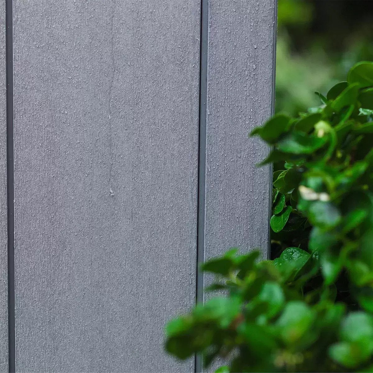 Keter 7’x 7′ Artisan Heavy Duty Plastic Pent Shed – Grey - Image 11