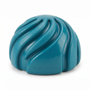 Junaid Trading Inc Durable Rubber Dog Chew Toy for Dental Health - Teal